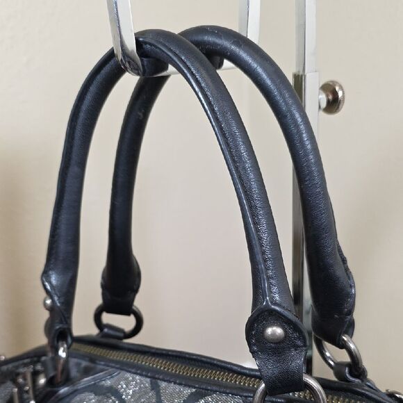 Coach Madison Sophia Op Art Sequin Satchel - Picture 6 of 16